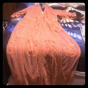 Brand NEW WOT wishlist brand L sheer overlay